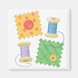 Nähen von Stepphobby Magnet