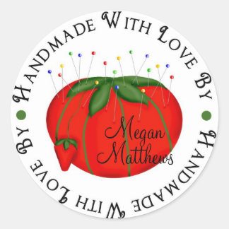 Nähen von Tomaten/Button Kissen Aufkleber