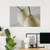 Nahen von zwei Birnen Poster (Heimbüro)