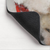Nahen von zwei Hunden Mousepad (Ecke)