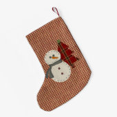 Nähen Weihnachten - Weihnachten Strumpf Kleiner Weihnachtsstrumpf (Rückseite (Hängend))