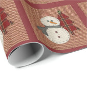 Nähen Weihnachtswrapping Papier Geschenkpapier (Rolleneckpunkt)