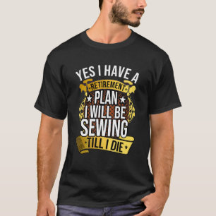 Nähen zum Nähen von Naht Seamstress Steppdecke 4 T-Shirt