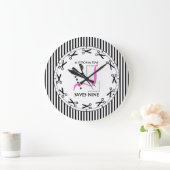 Nähende Änderungen - ein Stich in der Zeit rettet Große Wanduhr (Zuhause)