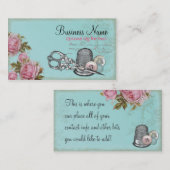 Nähende Begriffe Visitenkarte (Vorne/Hinten)