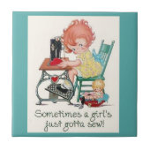 Nähende Ispirations Fliese (Vorderseite)