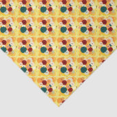 Nähende Knöpfe Seidenpapier (Detail)