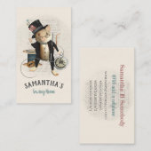 Nähende Mäuseviktorianische inspirierte Visitenkarte (Vorne/Hinten)