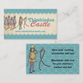 Nähende Muffenadelfadenarmee-Näherinkarte Visitenkarte (Vorne/Hinten)