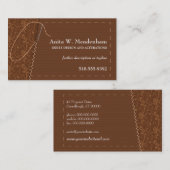 Nähende Nadel-Visitenkarte Visitenkarte (Vorne/Hinten)