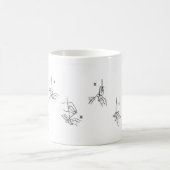 Nähende SchlüsselTasse Kaffeetasse (Mittel)