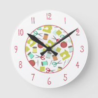 Nähende themenorientierte Uhr