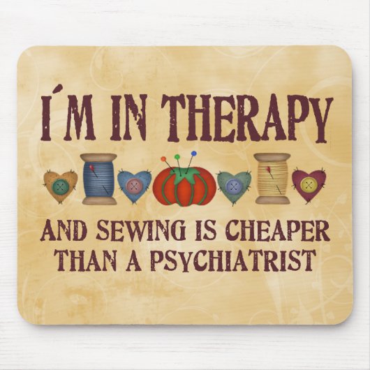 Nähende Therapie Mousepad (Vorne)