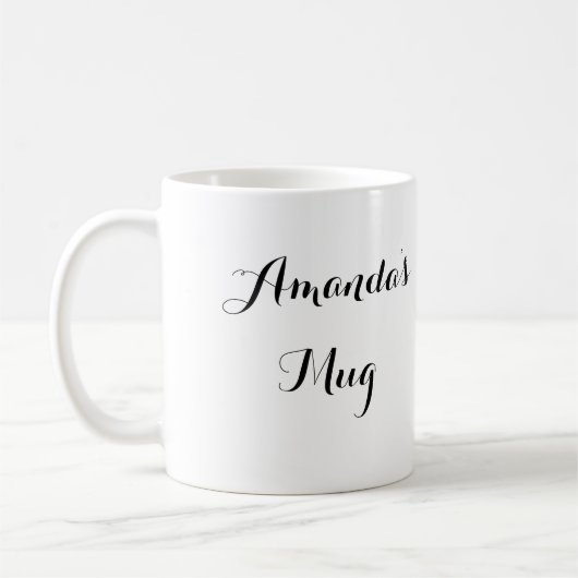 NÄHENDE ZITAT-TASSE KAFFEETASSE (Links)