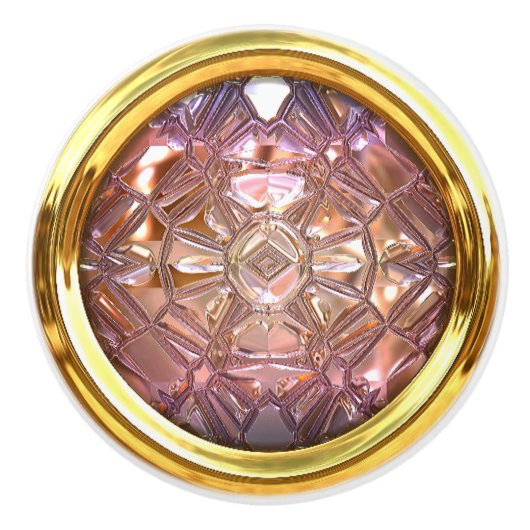 Nähender Knopf-Keramikglasgriff Keramikknauf (Vorderseite)