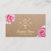 Nähender Näherin-Faden u. Nadel-rustikales Blumen