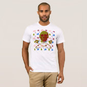 nähendes Muster T-Shirt (Vorne ganz)