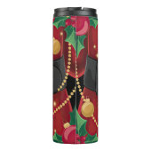 Naher Anzug des Weihnachtsmannes Thermosbecher (Rückseite)