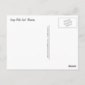 Naher Aufstieg von Palm Leaf Postkarte (Rückseite)