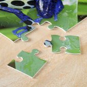 Naher Auftritt des costa-ricanischen Cobalt Dyeing Puzzle (Seite)