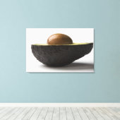 Naher Avocado Leinwanddruck (Insitu (Holzboden))