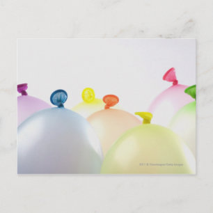 Naher Ballon Postkarte