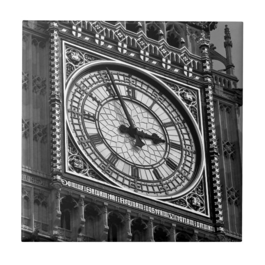 Naher Big Ben Clock Tower - Europa Fliese (Vorderseite)