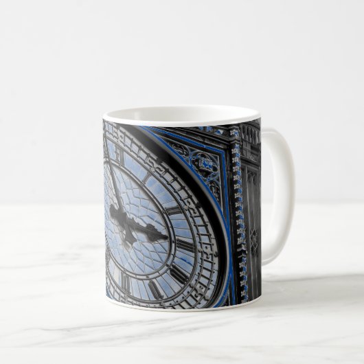 Naher Big Ben Clock Tower - Europa Kaffeetasse (VorderseiteRechts)