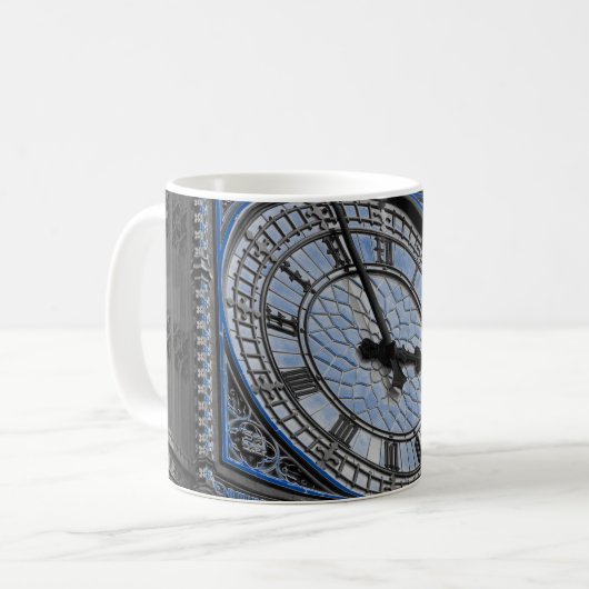 Naher Big Ben Clock Tower - Europa Kaffeetasse (Vorderseite Links)