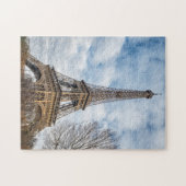 Naher Blick auf den Eiffelturm - Paris, Frankreich Puzzle (Horizontal)