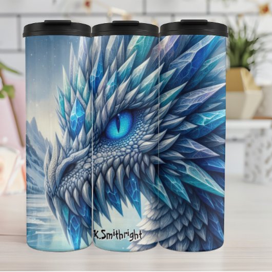 Naher Drachenkopf Thermosbecher