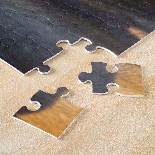 Naher ein Boxer-Hund Puzzle (Seite)