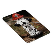 Naher Einsatz von Feuerlöschanlagen Magnet (Rechte Seite)