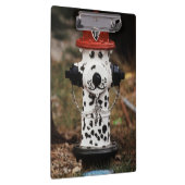 Naher Einsatz von Feuerlöschmitteln Klemmbrett (Rechts)