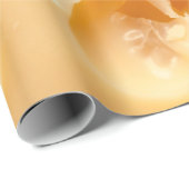 Naher Gelbkäse. Diese Datei wird gereinigt. Geschenkpapier (Rolleneckpunkt)