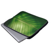 Naher grüner Elf Laptopschutzhülle (Vorne Knopf)