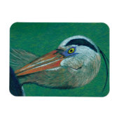 Naher Heron Magnet (Horizontal)