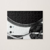 naher hoher Entwurf der DJ-VinylTurntable Puzzle (Horizontal)