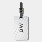 Naher hoher Golf-Monogramm-Gepäck-Umbau Gepäckanhänger (Vorderseite vertikal)