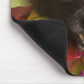 Naher Hund 2 Mousepad (Ecke)