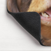 Naher Hund einer Dackel Mousepad (Ecke)