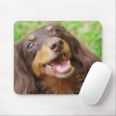 Naher Hund einer Dackel Mousepad (Mit Mouse)