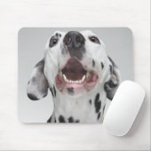 Naher Hund eines Dalmatiners Mousepad (Mit Mouse)
