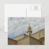 Naher in den Himmel - Moschee in Kuwait Postkarte (Vorne/Hinten)
