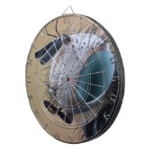 Naher Insektenkopf Dartscheibe (Vorderseite rechts)