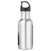 Naher Insektenkopf Edelstahlflasche (Rückseite)