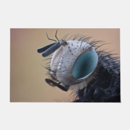 Naher Insektenkopf Fußmatte