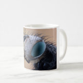 Naher Insektenkopf Kaffeetasse (VorderseiteRechts)