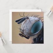 Naher Insektenkopf Karte (Vorderseite/Rückseite Beispiel)