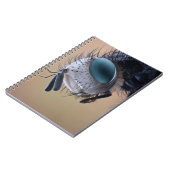 Naher Insektenkopf Notizblock (Linke Seite)